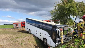 Kujawsko-pomorskie: Wypadek autokaru. Przedszkolaki trafiły do szpitala