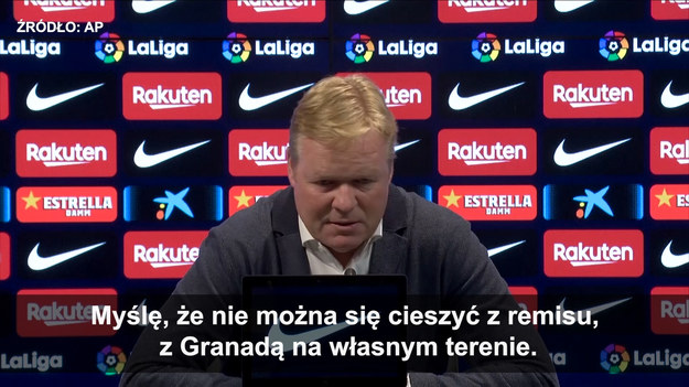 Ronald Koeman: Uważam, że biorąc pod uwagę ilu graczy mieliśmy do dyspozycji, zrobiliśmy wszystko na co było nas stać. Gdybyśmy mieli więcej szczęścia, to wygralibyśmy ten mecz. 
