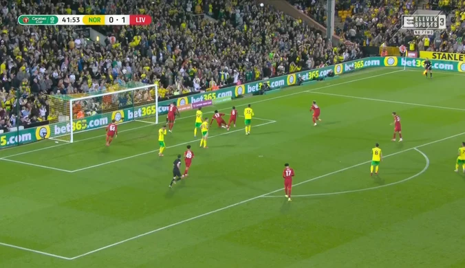 Puchar Ligi Angielskiej. Norwich - Liverpool 0-3 - SKRÓT. WIDEO (Eleven Sports)