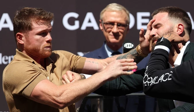 Boks. Canelo Alvarez bił się z Calebem Plantem