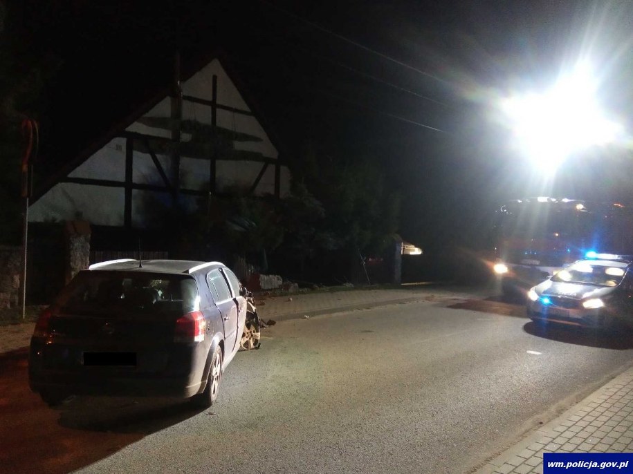 /Policja w Giżycku /