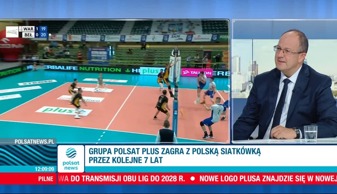 Polsat Plus zagra z polską siatkówką! Marian Kmita o planach na przyszłość. WIDEO (Polsat News)
