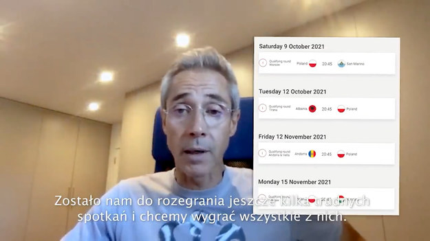 Sebastian Staszewski na kanale "Po Gwizdku" rozmawiał z selekcjonerem Paulo Sousą. Trener mówił o powołaniach, eliminacjach do MŚ oraz o przyszłości kadry, jego planach i pomysłach. Całość wywiadu dostępna na kanale "Po Gwizdku" na YouTube.