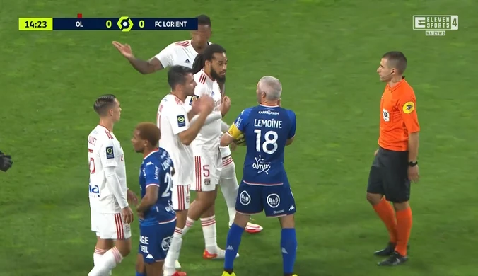 Ligue 1. Olympique Lyon - Lorient 1-1 - SKRÓT. WIDEO (Eleven Sports)