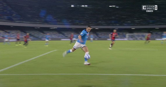 Serie A. Asysta Piotra Zielińskiego w meczu przeciwko Cagliari. Wideo (ELEVEN SPORTS)