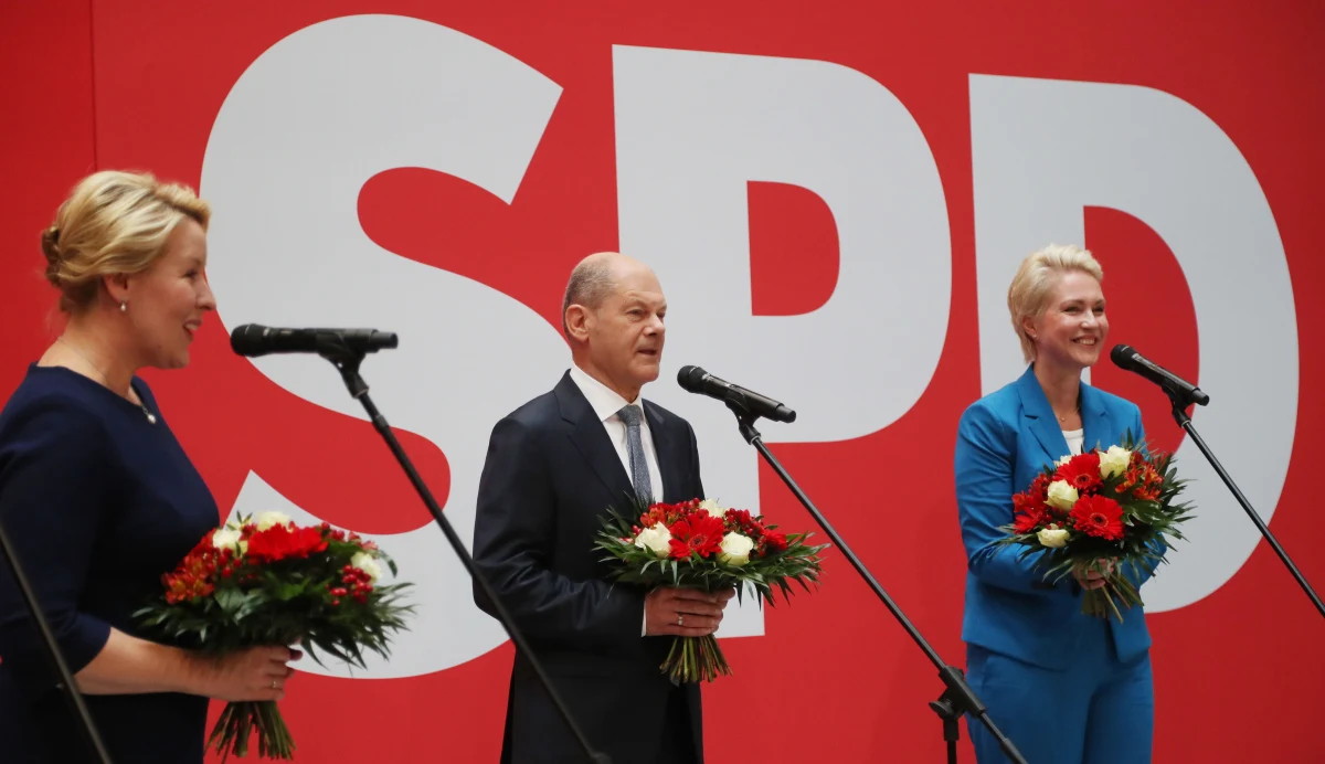 Socjaldemokraci z SPD zdobyli 25,7 proc. głosów i wygrali wybory do Bundestagu - wynika z oficjalnych rezultatów wyborów w Niemczech. Chadecy z CDU/CSU uzyskali 24,1 proc. 