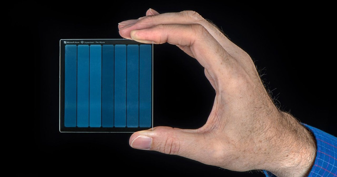 4 TB zapisane w szkle. Microsoft przedstawia technologię odporną na czas