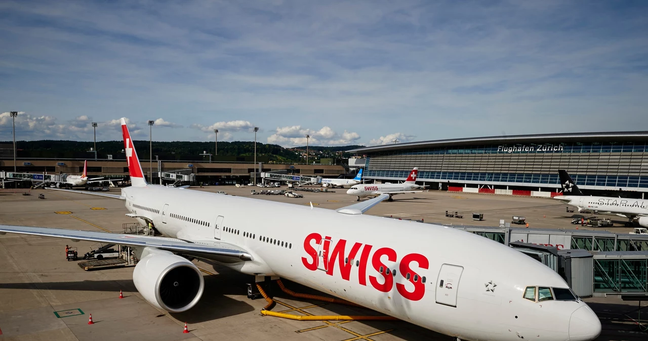 Boeing 777 linii Swiss