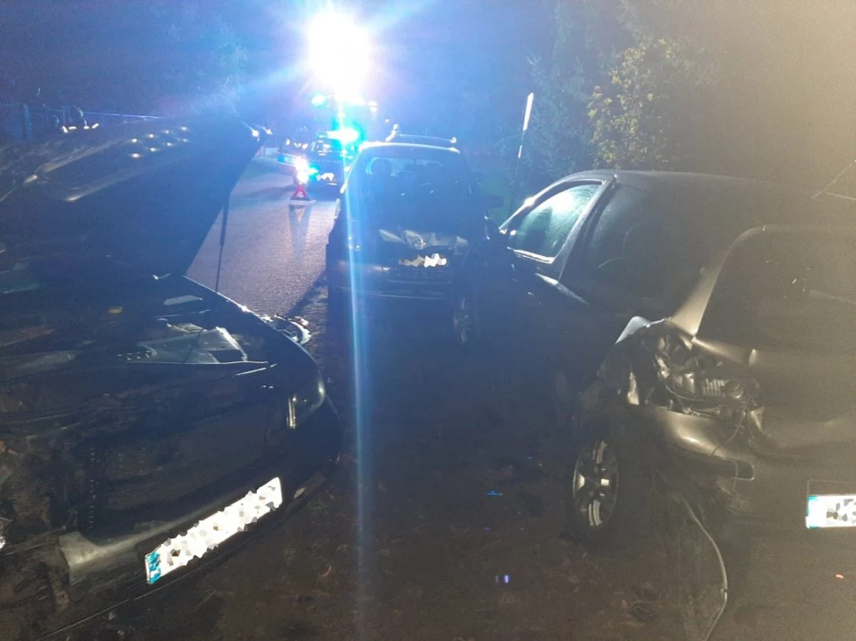 ​Pięć uszkodzonych samochodów i zniszczone ogrodzenie posesji  w jednej z miejscowości pow. gostynińskiego (Mazowieckie) to efekt jazdy po alkoholu 30-letniego kierowcy audi - poinformowała rzeczniczka miejscowej policji Żaneta Kołodziejska-Basiewicz.