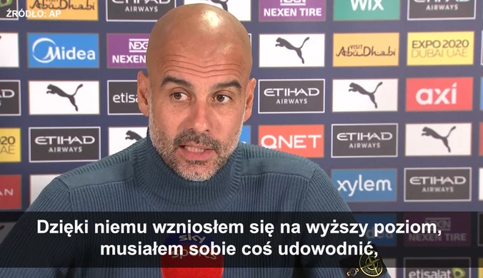 Manchester City. Pep Guardiola: Dzięki Jurgenowi stałem się lepszym trenerem. Wideo