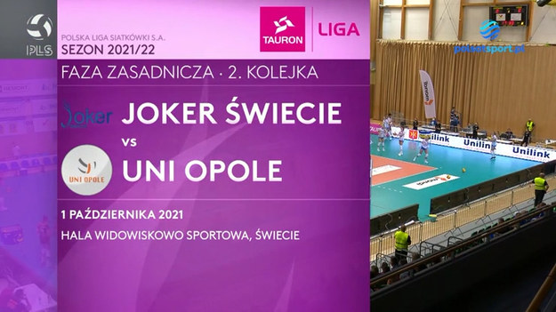 Skrót meczu Joker Świecie - UNI Opole.