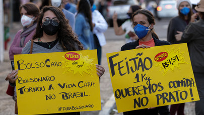 Chleba, szczepionek, edukacji! Na ulicach Brazylii wielotysięczne manifestacje 