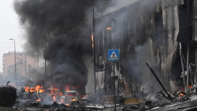 Samolot uderzył w budynek w Mediolanie. Wśród ofiar rumuński miliarder