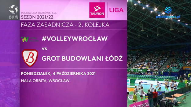 W załączonym materiale wideo skrót meczu #Volley Wrocław - Grot Budowlani Łódź.