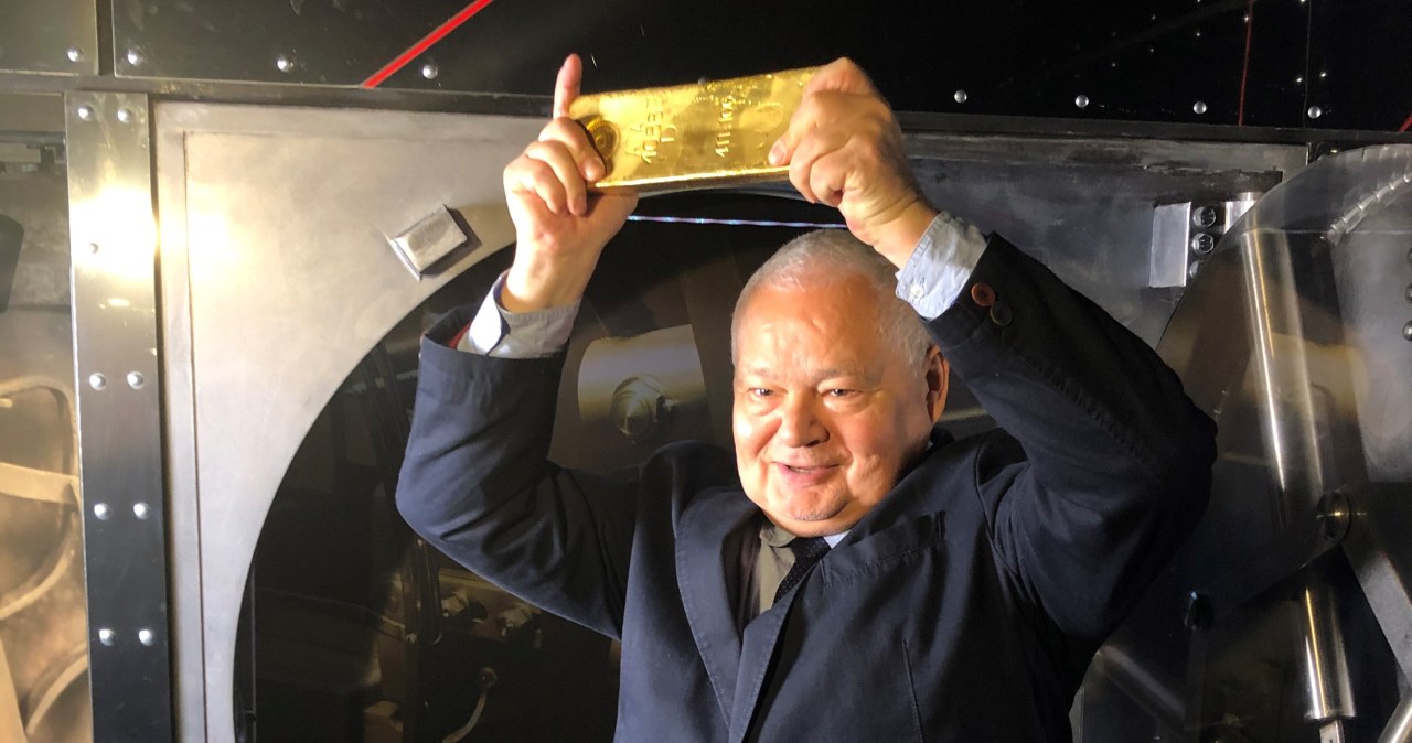 NBP zdecydował ws. rezerw złota. Glapiński: Polska w elitarnej dziesiątce