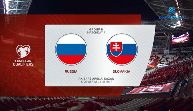 EL. MŚ 2022. Rosja - Słowacja. Skrót meczu (POLSAT SPORT). Wideo