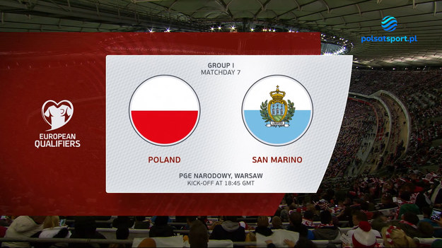 El. MŚ 2022: Skróty meczów grupy I - 09.10.

Polska - San Marino 5:0 (2:0)

Bramki: Karol Świderski 10, Cristian Brolli 20 (s), Tomasz Kędziora 50, Adam Buksa 84, Krzysztof Piątek 90+1

Andora - Anglia 0:5 (0:2)

Bramki: Ben Chilwell 17, Bukayo Saka 40, Tammy Abraham 59, James Ward-Prowse 79, Jack Grealish 86

Węgry - Albania 0:1 (0:0)

Bramka: Armando Broja 80
