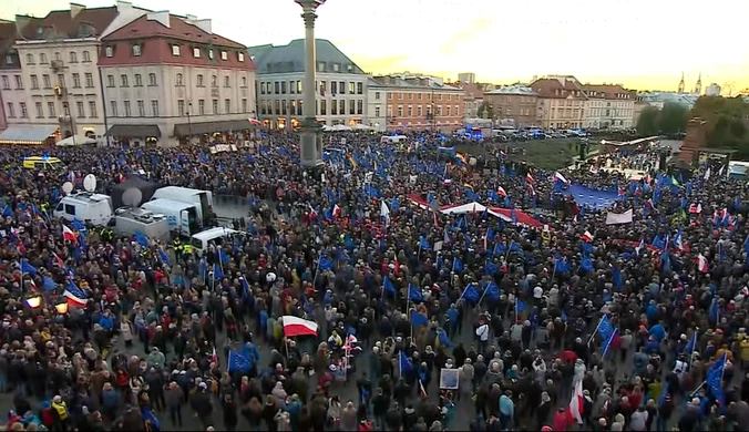 Protesty po wyroku TK. Jacek Sasin: Polexit to wymysł słabej opozycji