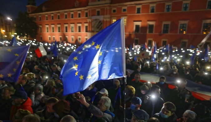 ​Manifestacje po wyroku TK. "Unia to bezpieczeństwo"