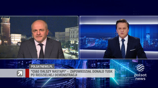 - Niczym, co się zdarzyło w niedzielę, nie jestem zawiedziony. Byłem zbudowany ludźmi, którzy przyszli. Spontanicznie przyszło dużo ludzi - powiedział poseł KO Paweł Kowal, który we wtorek był rozmówcą Bogdana Rymanowskiego w programie "Gość Wydarzeń". Nawiązał do niedzielnej demonstracji w Warszawie "Zostajemy w Unii", którą zorganizował Donald Tusk.Fragment programu "Gość Wydarzeń", emitowanego na antenie Polsat News. 