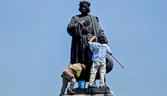 Meksyk: Pomnik Krzysztofa Kolumba zostanie zastąpiony repliką prekolumbijskiego monumentu 