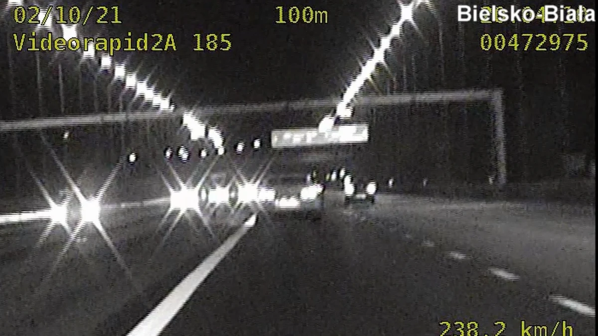 50-letni bielszczanin w sportowym nissanie na drodze ekspresowej w rejonie Bielska-Białej dwukrotnie przekroczył dozwoloną prędkość. Mknął ponad 240 km na godz. Został ukarany mandatem w wysokości 500 zł i otrzymał 10 punktów karnych - podała w środę bielska policja.