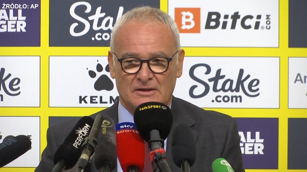 Trener Watford Claudio Ranieri na pierwszej konferencji prasowej: mam nadzieję, że w tym sezonie zapewnię Watford utrzymanie. 
Źródło: AP