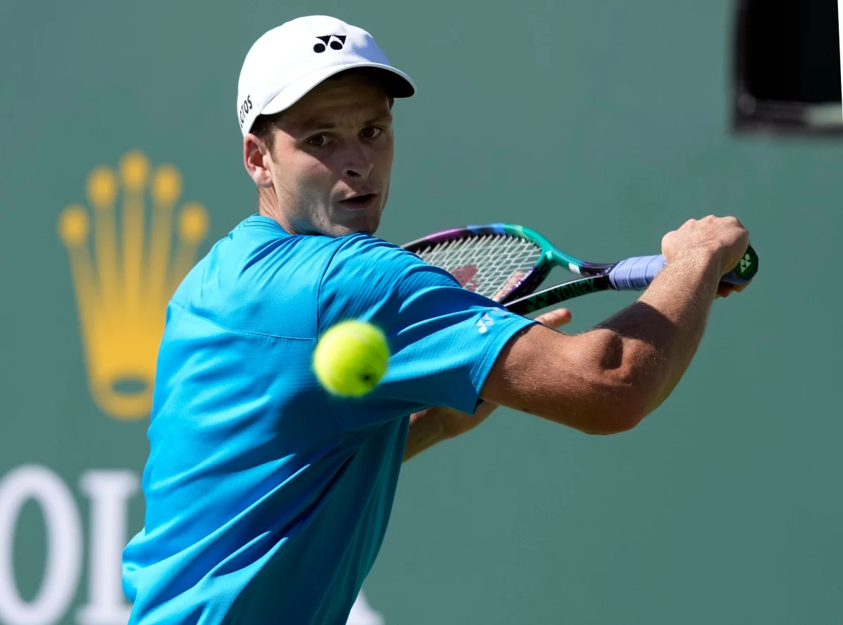 Wyrównana gra i piękne wymiany - to mogliśmy obserwować w meczu ćwierćfinałowym turnieju ATP w Indian Wells pomiędzy Hubert Hurkaczem a Grigorem Dimitrowem. Górą ostatecznie był jednak Bułgar. 