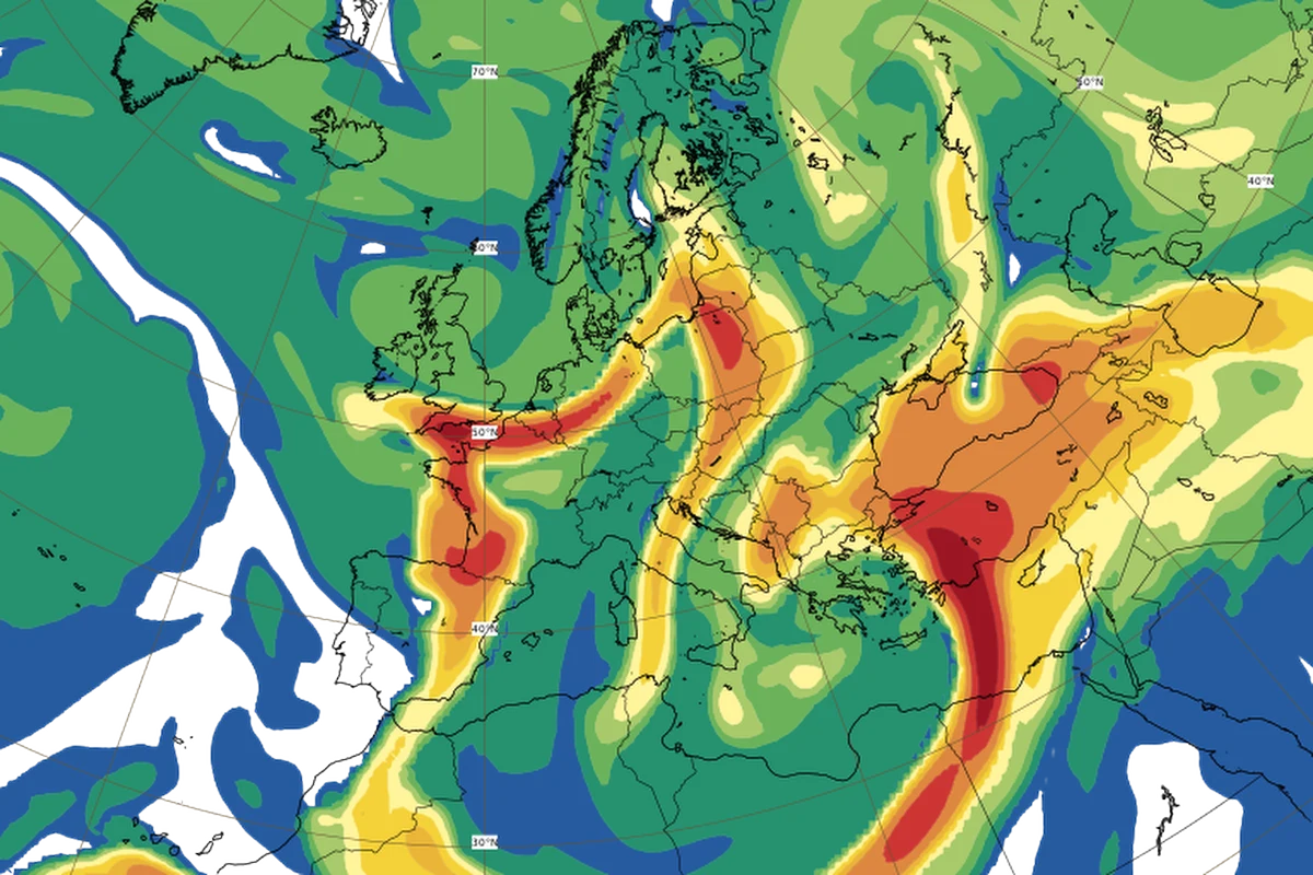 Chmura dwutlenku siarki prawdopodobnie dotarła do Polski znad Wysp Kanaryjskich. To skutek wybuchu wulkanu Cumbre Vieja na La Palma.