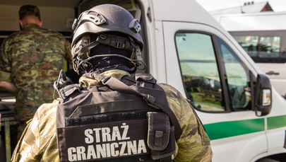 Grupa migrantów wraz z przewodnikiem zatrzymana u podnóża Bieszczad
