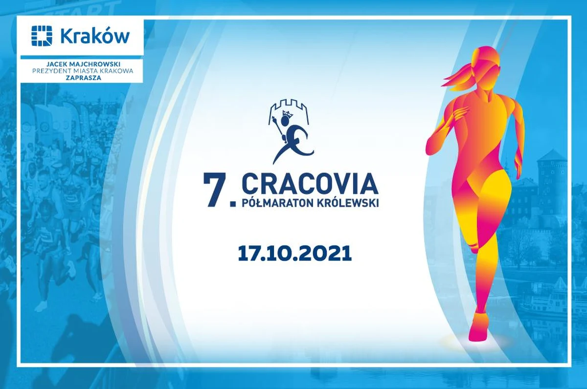 Pięć tysięcy osób weźmie udział w niedzielnej imprezie biegowej w Krakowie. 17 października startuje 7. Cracovia Półmaraton Królewski. Bieg rozpocznie się o godz. 10.30 na ul. Lema - przed Tauron Arena Kraków, a zakończy na płycie przed halą. W związku z tym wydarzeniem wprowadzone zostaną zmiany w organizacji ruchu drogowego i w funkcjonowaniu komunikacji miejskiej.