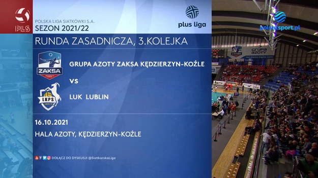 Grupa Azoty ZAKSA Kędzierzyn-Koźle - LUK Lublin 3:0 (25:22, 25:13, 25:19)
Grupa Azoty ZAKSA Kędzierzyn-Koźle: Krzysztof Rejno, Marcin Janusz, Aleksander Śliwka, David Smith, Łukasz Kaczmarek, Kamil Semeniuk - Erik Shoji (libero) - Bartłomiej Kluth, Tomasz Kalembka, Michał Kozłowski, Nobert Huber, Korneliusz Banach, Adrian Staszewski
LUK Lublin: Milan Katic, Wojciech Sobala, Grzegorz Pająk, Wojciech Włodarczyk, Jan Nowakowski, Bartosz Filipiak - Dustin Watten (libero) - Igor Gniecki, Szymon Romać, Jakub Wachnik, Jakub Peszko

