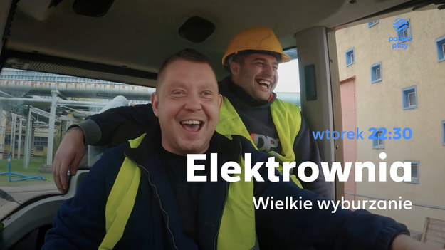 Serial dokumentalny Polsat Play „Elektrownia - wielkie wyburzanie” opowiada o ludziach, którzy pracują przy największej rozbiórce elektrowni w historii Polski. Aby oddać unikalną skalę projektu, podczas realizacji programu wykorzystano kamery specjalne. Zamontowano je w miejscach, do których operatorzy ze względów bezpieczeństwa nie mieli dostępu. Twórcy serialu z firmy Inbornmedia zajrzeli w każdy kąt. Premiera we wtorki o 22:30 na antenie Polsat Play.