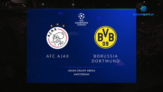19 października na Johan Cruijff Arena w Amsterdamie odbyło się spotkanie 3. kolejki Ligi Mistrzów pomiędzy drużynami AFC Ajax i Borussii Dortmund. Mecz zakończył się zwycięstwem AFC Ajax 4-0. Na stadionie stawiło się 54 029 widzów.
