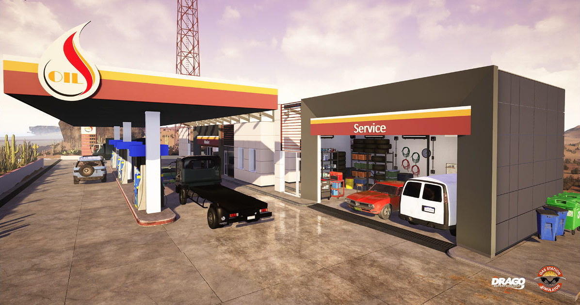 Station, Simulator, Junkyard, najnowszy, płatny, dodatek, godzinach, ogłoszenia, platformie, Steam, trafił, zestawienia, Global Gas Station Simulator: Polacy znów pokazują, jak się robi biznes. Tym razem chodzi o... złomowisko