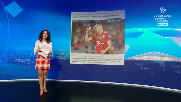 Karolina Kozłowska przejrzała prasę i media społecznościowe przed środowymi meczami Ligi Mistrzów. 
Wszystkie mecze Champions League można obejrzeć na antenie Polsatu Sport Premium.