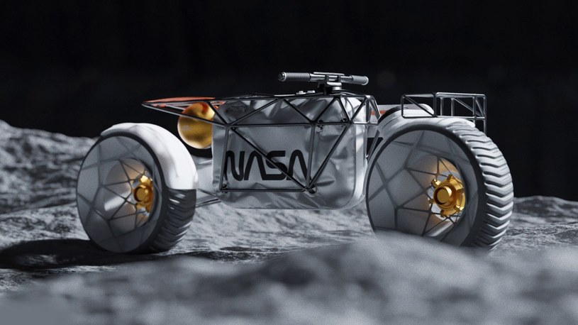 Mieliśmy już okazję prezentować Wam wiele niesamowitych konceptów księżycowych pojazdów, które pojawią się na Srebrnym Globie w najbliższych dekadach. Jednak nigdy nie mieliśmy przyjemności zobaczyć księżycowy motocykl.