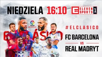 El Clasico. FC Barcelona - Real Madryt w 10. kolejce Primera Division. Relacja na żywo