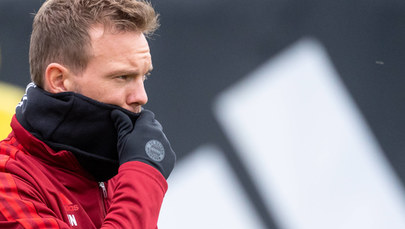 Trener Bayernu Monachium Julian Nagelsmann ma koronawirusa