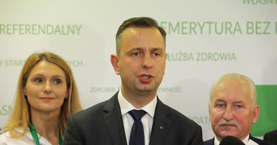 Szef PSL Władysław Kosiniak-Kamysz powiedział w niedzielę w Brodnicy, że jego ugrupowanie złożyło wniosek o samorozwiązanie Sejmu, aby zweryfikować swoje poparcie. "Jesteśmy gotowi do wyborów" - dodał.