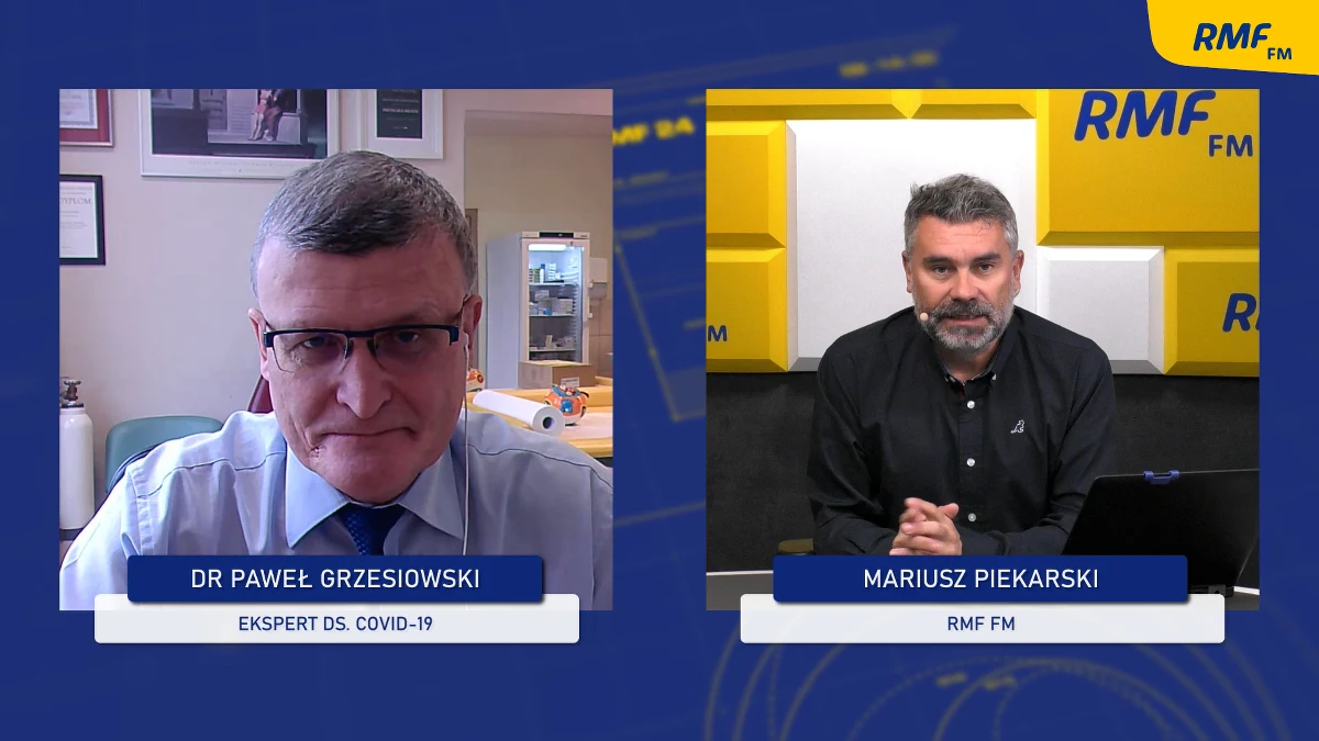 "Obecną strategią rządu jest powiększanie liczby łóżek i prawdopodobnie zwiększanie liczby zamówionych trumien. Nie ma w tej chwili żadnej innej strategii powstrzymania wirusa" - mówił w rozmowie z reporterem RMF FM Mariuszem Piekarskim doktor Paweł Grzesiowski, ekspert do spraw Covid-19 Naczelnej Rady Lekarskiej, pytany o walkę z czwartą falą pandemii. "Jeżeli nawet nie jesteśmy w stanie wprowadzić zasad, że pracodawca może spytać swojego pracownika, czy jest zaszczepiony, to powiedzmy szczerze, że wirus jest pozostawiony całkowicie bez kontroli, pandemia jest pozostawiona na żywioł" - ocenił. 
