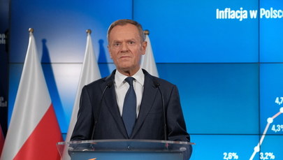 Tusk o inflacji: Wróciliśmy do poziomu sprzed członkostwa w UE