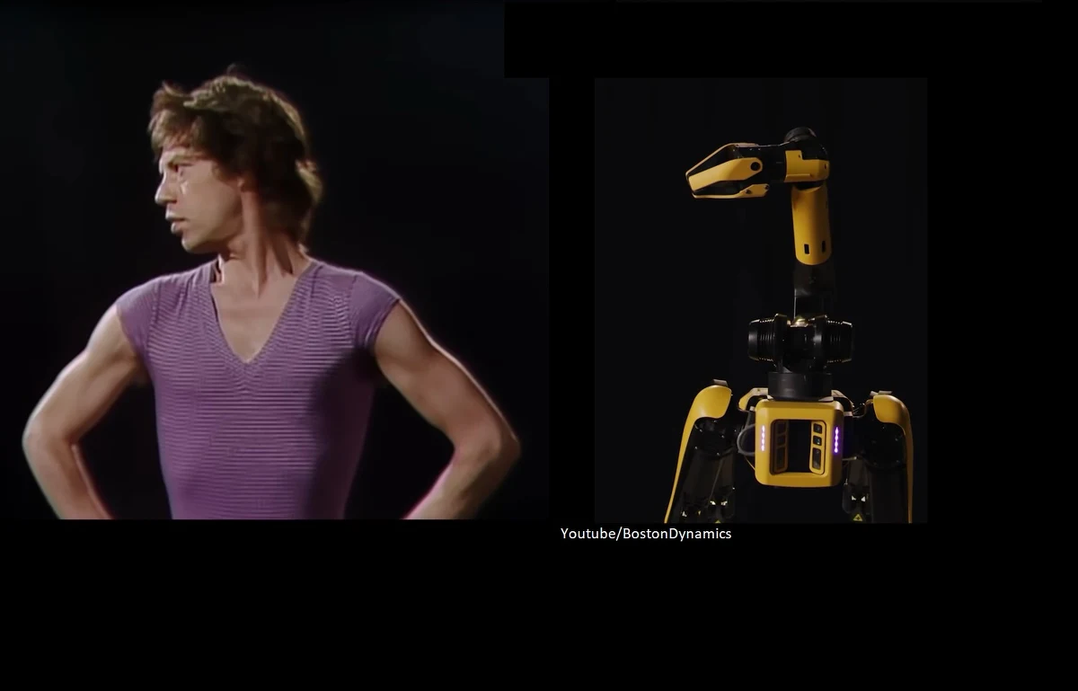 Firma Boston Dynamic w nietypowy sposób uczciła rocznicę wydania albumu „Tattoo You” zespołu The Roling Stones. Na Facebooku pojawił się film, w którym robo-psy odtwarzają sekwencję ruchów członków zespołu z teledysku do piosenki „Start Me Up”.