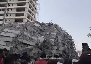 Katastrofa budowlana w Lagos. Zawalił się 21-piętrowy apartamentowiec
