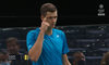 Hurkacz - Koepfer 4:6, 7:5, 6:2 - SKRÓT. Zobacz zwycięstwo Polaka w 1/8 finału ATP w Paryżu. WIDEO (Polsat Sport)