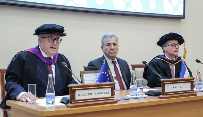 Ryszard Czarnecki z tytułem doctor honoris causa w Uzbekistanie