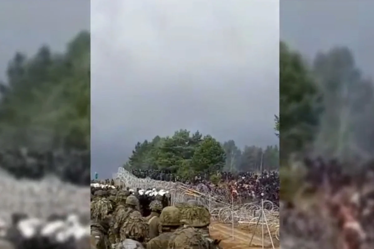 Obecnie u polskich granic jest między 3 a 4 tysięcy migrantów, polskie granice są atakowane w zorganizowany sposób - mówił rzecznik rządu Piotr Müller po zakończeniu sztabu kryzysowego ws. sytuacji na polsko-białoruskiej granicy. W poniedziałek rano media obiegła informacja o dużej grupie migrantów, która planuje przekroczyć granicę Białorusi z Polską. Migranci znajdują się w okolicy przejścia granicznego w Kuźnicy. Z ostatnich informacji wynika, że próbują siłowo wejść na terytorium Polski. W związku z zaistniałą sytuacją odbył się sztab kryzysowy, a następnie narada prezydenta Andrzej Dudy z premierem i ministrami.