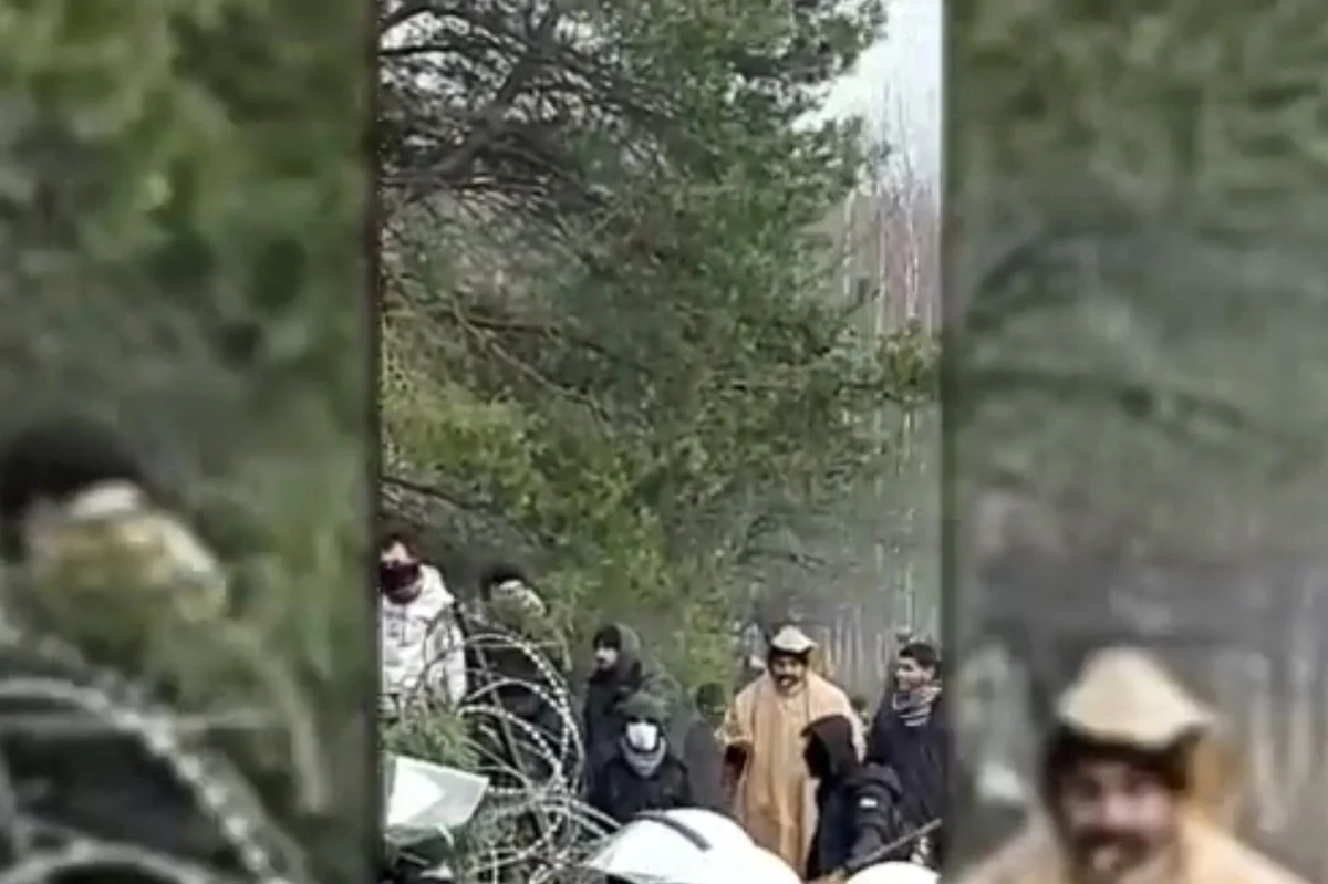 Bez prób siłowego przekroczenia granicy - tak noc z poniedziałku na wtorek na granicy polsko-białoruskiej w okolicach Kuźnicy opisuje podlaska policja. Na Twitterze publikuje z obozowiska. 