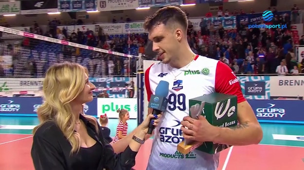 Rozmowa z Norbertem Huberem po meczu 13. kolejki PlusLigi Grupa Azoty ZAKSA Kędzierzyn-Koźle - Jastrzębski Węgiel 3:0.