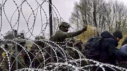 Próba sforsowania granicy w pobliżu Białowieży 